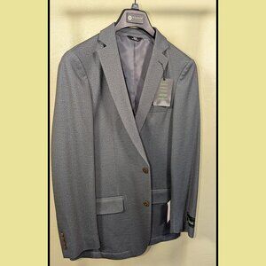 Haggar Men's Jacket - Heather Grey